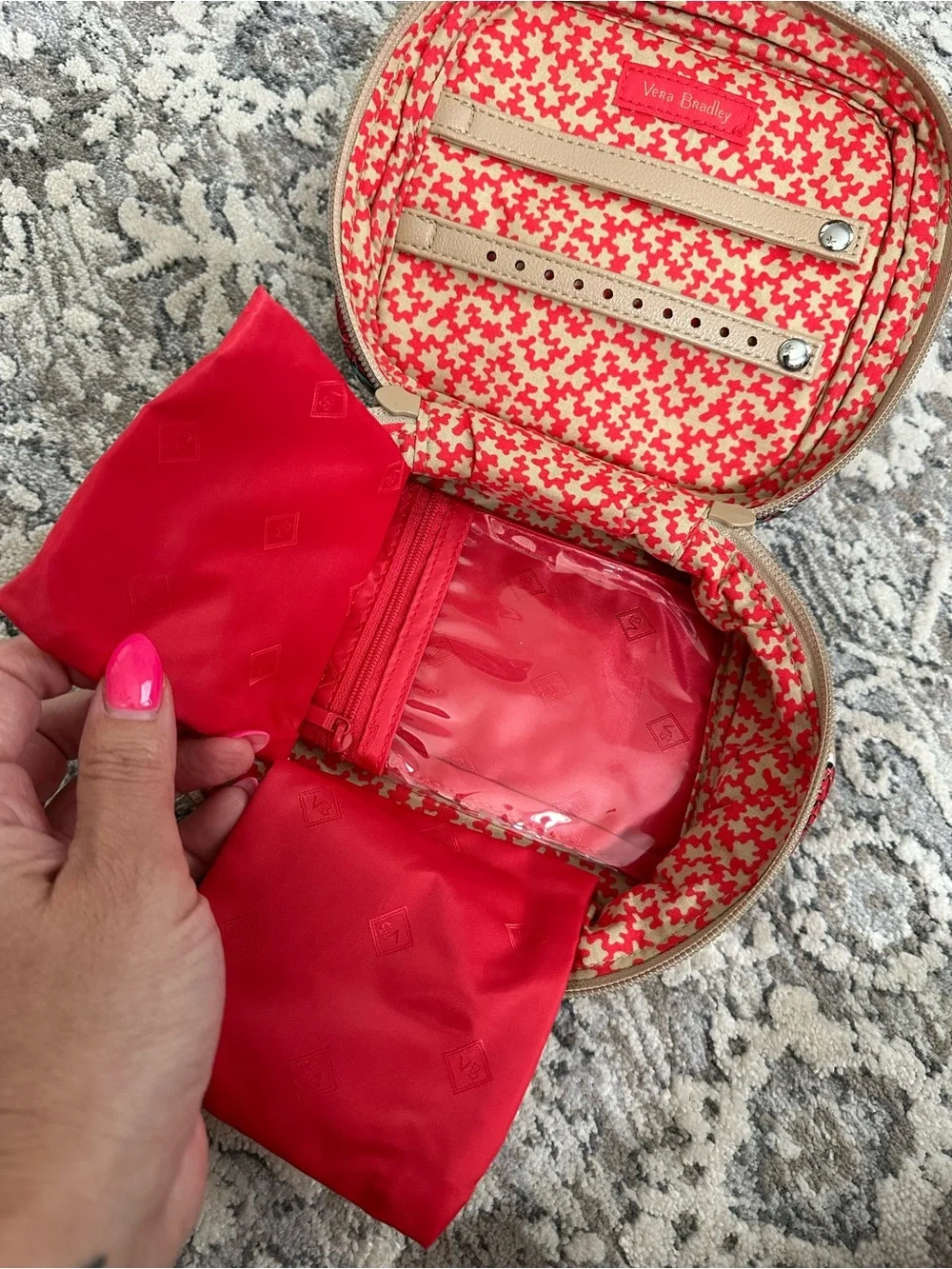 Vera Bradley Iconic Jewelry Case in pattern Desert Floral